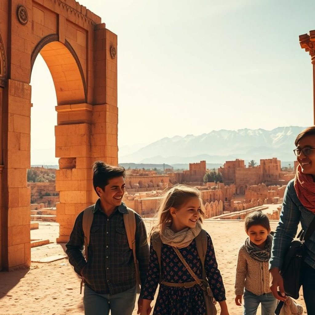 family travel Morocco