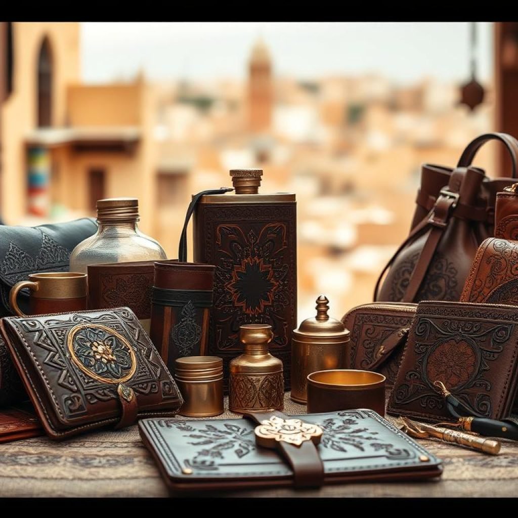 handmade Moroccan leather goods handmade Moroccan leather goods