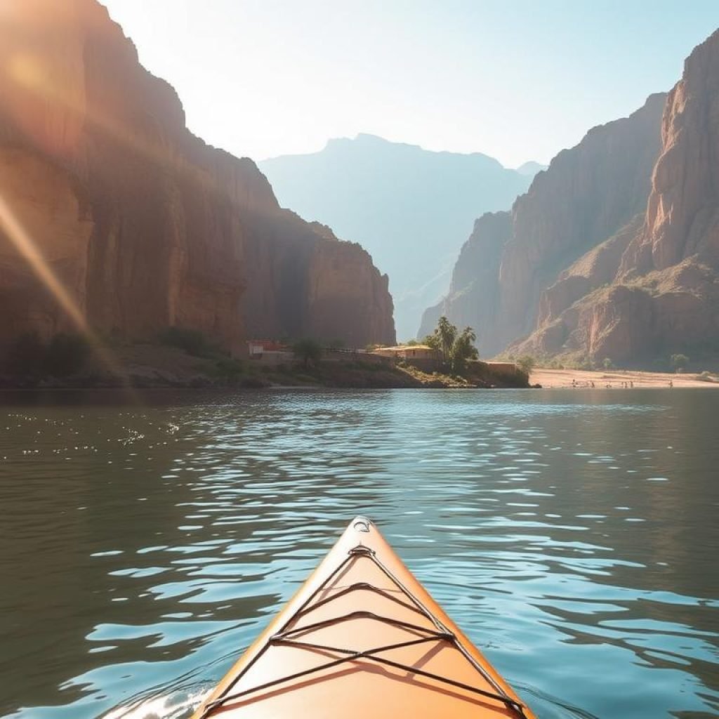 kayaking excursions in Morocco