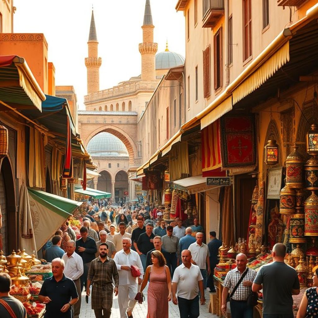 moroccan street market